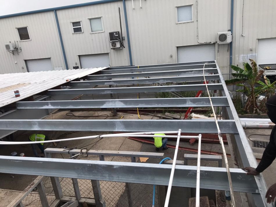 Roofing and Purlins Replacement